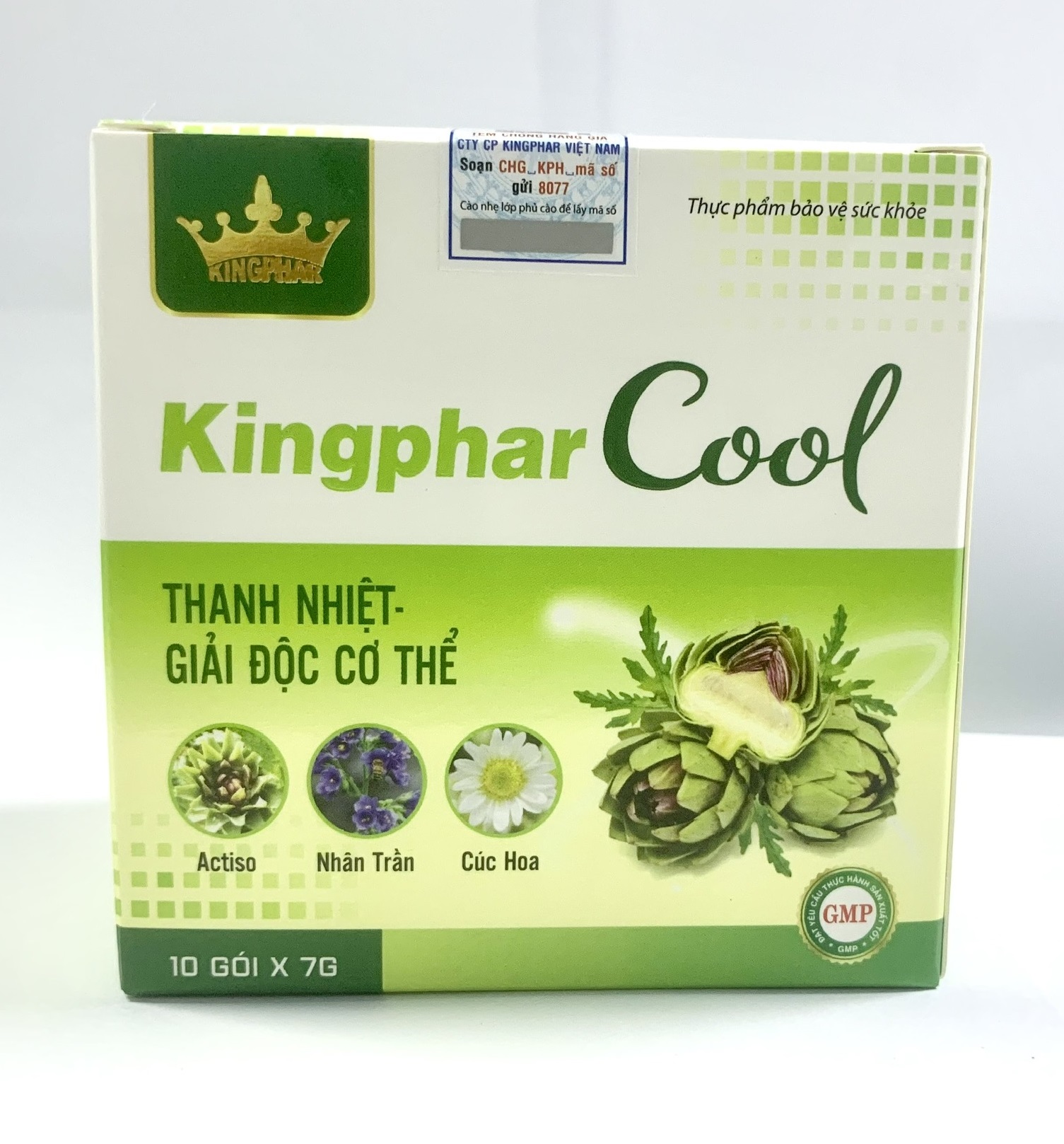 TPBVSK Cốm thanh nhiệt giải độc kingphar cool(H/10g/7gr)